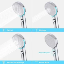 Faustina Robinet Baignoire 3 Trous, Mitigeur 3 Trous Baignoire Avec Pommeau De Douchette Extractible, Robinetterie De Baignoire 3 Trous Avec Inverseur, Chromé -Grohe || Hansgrohe Soldes Magasin 40542899 5