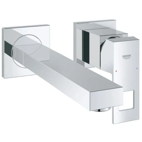 Façade Mitigeur Lavabo Mural Grohe Eurocube Taille M 1 Façade Mitigeur Lavabo Mural Grohe Eurocube Taille M