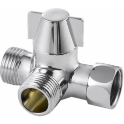 Vanne De Dérivation à 3 Voies Pour Douche, Adaptateur Pomme De Douche Bras De Douche Monté, Remplacement De La Vanne D'adaptateur En T G1 / 2", évier De Cuisine Douche électrique Bidet T 7 Vanne De Dérivation à 3 Voies Pour Douche, Adaptateur Pomme De Douche Bras De Douche Monté, Remplacement De La Vanne D'adaptateur En T G1 / 2", évier De Cuisine Douche électrique Bidet T -Grohe || Hansgrohe Soldes Magasin 41341453 3