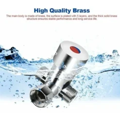 Mélangeur Eau Chaude Froide En Laiton Antirouille G1/2 Robinet Mélangeur Placage Mitigeur Thermostatique Durable Avec Filtre Pour Chauffe-Eau Robinet Automatique Salle De Bain Cuisine 7 Mélangeur Eau Chaude Froide En Laiton Antirouille G1/2 Robinet Mélangeur Placage Mitigeur Thermostatique Durable Avec Filtre Pour Chauffe-Eau Robinet Automatique Salle De Bain Cuisine -Grohe || Hansgrohe Soldes Magasin 41341454 3