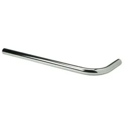 Presto DESCENTE COUDEE LAITON CHROME POUR CUVETTE WC