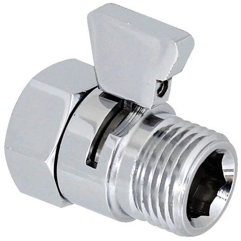 Vanne D'arrêt En Cuivre-pour Pommeau De Douche, Pour Régler La Température De L'eau Facilement Et Pas Fréquemment Macaron 1 Vanne D'arrêt En Cuivre-pour Pommeau De Douche, Pour Régler La Température De L'eau Facilement Et Pas Fréquemment Macaron