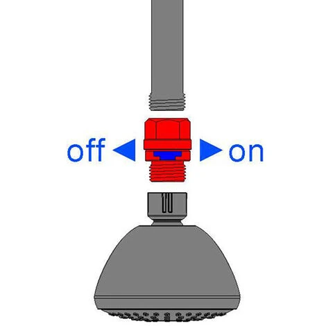 Vanne D'arrêt En Cuivre-pour Pommeau De Douche, Pour Régler La Température De L'eau Facilement Et Pas Fréquemment Macaron 4 Vanne D'arrêt En Cuivre-pour Pommeau De Douche, Pour Régler La Température De L'eau Facilement Et Pas Fréquemment Macaron – Image 4