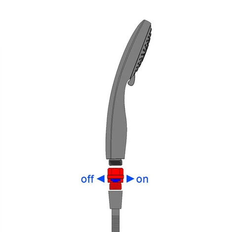 Vanne D'arrêt En Cuivre-pour Pommeau De Douche, Pour Régler La Température De L'eau Facilement Et Pas Fréquemment Macaron 5 Vanne D'arrêt En Cuivre-pour Pommeau De Douche, Pour Régler La Température De L'eau Facilement Et Pas Fréquemment Macaron – Image 5