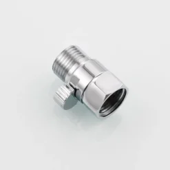 Vanne D'arrêt De Pommeau De Douche Contrôle De Flux Vanne D'arrêt Robinet En Laiton De Débit Pièce Rechange Universelle Macaron -Grohe || Hansgrohe Soldes Magasin 47522707 3