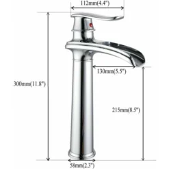 Robinet Mitigeur Pour Lavabo Pour Salle Bain, Noir, Bec Haut -Grohe || Hansgrohe Soldes Magasin 47523486 4