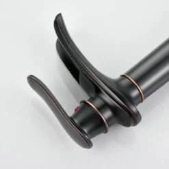 Robinet Mitigeur Pour Lavabo Pour Salle Bain, Noir, Bec Haut -Grohe || Hansgrohe Soldes Magasin 47523486 5