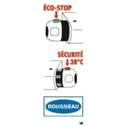 ROUSSEAU Robinet Mitigeur Thermostatique Baignoire Et Douche Volga 2 -Grohe || Hansgrohe Soldes Magasin 52173049 3