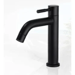 Robinet Mat Bassin En Acier Inoxydable Noir Robinet D'eau Froide Unique Robinet Pour La Maison Cuisine Salle Utilisation, G1 / 2in Filetage Male (simple Froid) 8 Robinet Mat Bassin En Acier Inoxydable Noir Robinet D'eau Froide Unique Robinet Pour La Maison Cuisine Salle Utilisation, G1 / 2in Filetage Male (simple Froid) -Grohe || Hansgrohe Soldes Magasin 53036429 4