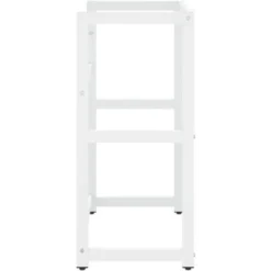 Cadre De Lavabo De Salle De Bain Blanc 59x38x83 Cm Fer VidaXL 8 Cadre De Lavabo De Salle De Bain Blanc 59x38x83 Cm Fer VidaXL -Grohe || Hansgrohe Soldes Magasin 53991773 4