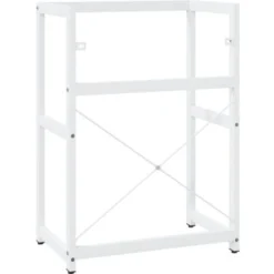 Cadre De Lavabo De Salle De Bain Blanc 59x38x83 Cm Fer VidaXL 9 Cadre De Lavabo De Salle De Bain Blanc 59x38x83 Cm Fer VidaXL -Grohe || Hansgrohe Soldes Magasin 53991773 5