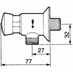 Robinet PRESTO Pour Urinoir 12-a - PRESTO 5 Robinet PRESTO Pour Urinoir 12-a - PRESTO -Grohe || Hansgrohe Soldes Magasin 54936027 3