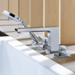 Hansgrohe Metropol Set De Finition Mélangeur 4 Trous Pour Montage Sur Bord De Baignoire Sans Secuflex, Poignée Manette (32553000) -Grohe || Hansgrohe Soldes Magasin 5734039 3