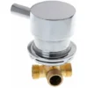 Mitigeur Thermostatique De Douche,Robinet Mitigeur Eau Froide Chaude Pour Salle De Bains, G1 / 2mitigeur Thermostatique Deux En Et Un Robinet Pour Salle De Douche