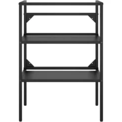 Cadre De Lavabo De Salle De Bain Noir 59x38x83 Cm Fer 7 Cadre De Lavabo De Salle De Bain Noir 59x38x83 Cm Fer -Grohe || Hansgrohe Soldes Magasin 57846798 3