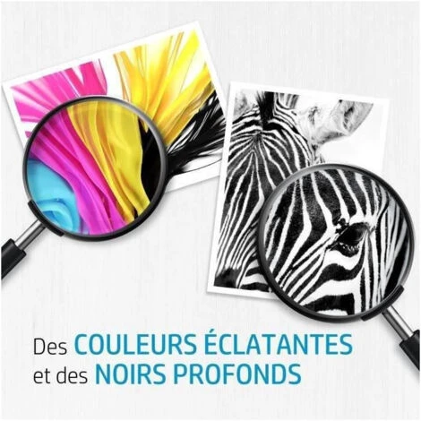 HP 305 Pack De 2 Cartouches D'Encre Noire Et Trois Couleurs Authentiques (6ZD17AE) 3 HP 305 Pack De 2 Cartouches D'Encre Noire Et Trois Couleurs Authentiques (6ZD17AE) – Image 3