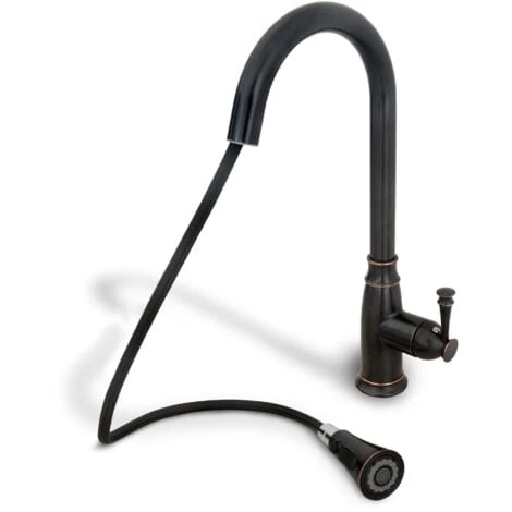 ROBINET DE CUISINE REA DECO OLD BLACK HAUT 3 ROBINET DE CUISINE REA DECO OLD BLACK HAUT – Image 3