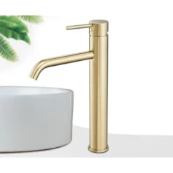 ROBINET DE LAVABO REA LUNGO L.GOLD HAUT -Grohe || Hansgrohe Soldes Magasin 58066494 4