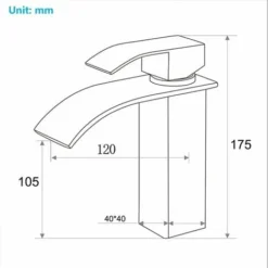 ONECE Robinet Cascade Pour Lavabo , Mitigeur Cascade Brossé, Robinet Salle De Bains En Laiton Monotrou Sur Plage, Cartouche Céramique, Robinetterie Salle De Bains Design Elégant -Grohe || Hansgrohe Soldes Magasin 58150579 5