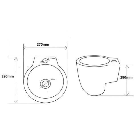 Totem Lave Mains à Suspendre Design 3 Totem Lave Mains à Suspendre Design – Image 3
