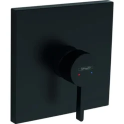 Hansgrohe Facade Pour Mitigeur Douche Encastré Noir Mat + Corps Encastré Universel Pour Robterie Ibox + Outil D Aide Au Montage Universel Pour Ibox -Grohe || Hansgrohe Soldes Magasin 63759329 3