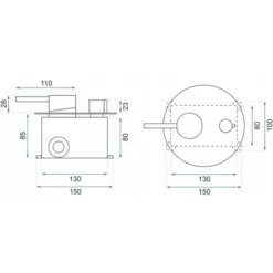 COLONNE DE DOUCHE ENCASTRÉ REA LUNGO MILER CHROME BOX 9 COLONNE DE DOUCHE ENCASTRÉ REA LUNGO MILER CHROME BOX -Grohe || Hansgrohe Soldes Magasin 64029859 5