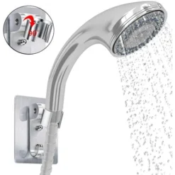 Support De Douche, Pas Besoin De Percer Des Trous Pour Installer Une Colle Forte Avec Des Trous De Montage à Vis, Le Support Peut être Ajusté à 90 Degrés, Forte Adhérence, étanche 8 Support De Douche, Pas Besoin De Percer Des Trous Pour Installer Une Colle Forte Avec Des Trous De Montage à Vis, Le Support Peut être Ajusté à 90 Degrés, Forte Adhérence, étanche -Grohe || Hansgrohe Soldes Magasin 64046851 4