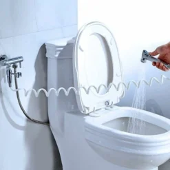 Tube, Tuyau Flexible De Douche De Ressort D'ABS De Pour La Salle De Bains De Pistolet De Pulvérisateur De Bidet De Toilette De Plomberie D'eau(Blanc) 56Vingt 8 Tube, Tuyau Flexible De Douche De Ressort D'ABS De Pour La Salle De Bains De Pistolet De Pulvérisateur De Bidet De Toilette De Plomberie D'eau(Blanc) 56Vingt -Grohe || Hansgrohe Soldes Magasin 64936124 4