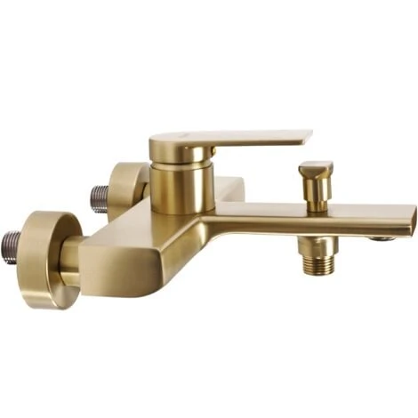 ROBINET DE BAIGNOIRE REA VERSO BRUSH GOLD 2 ROBINET DE BAIGNOIRE REA VERSO BRUSH GOLD – Image 2