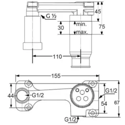 Kludi BOZZ - Mitigeur De Lavabo Encastré (382450576-set) 8 Kludi BOZZ - Mitigeur De Lavabo Encastré (382450576-set) -Grohe || Hansgrohe Soldes Magasin 6653729 4