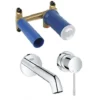 Grohe Essence Mitigeur Monocommande 2 Trous Lavabo Taille M Chrome (19408001-set)
