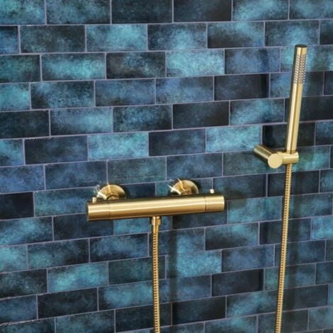 Luisa Mitigeur Douche Thermostatique Or 2 Luisa Mitigeur Douche Thermostatique Or – Image 2