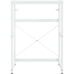 Cadre De Lavabo De Salle De Bain Blanc 59x38x83 Cm Fer 2 -Grohe || Hansgrohe Soldes Magasin 66928709 3