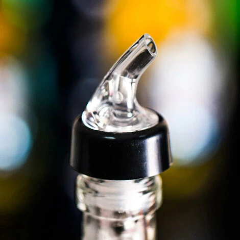 1 Pièces Becs à Liqueur, Bec Verseur Alcool Auto-Pour 3cl, Bouchon Bouteille Vin, Transparent/noir, Plastique Ephé 3 1 Pièces Becs à Liqueur, Bec Verseur Alcool Auto-Pour 3cl, Bouchon Bouteille Vin, Transparent/noir, Plastique Ephé – Image 3