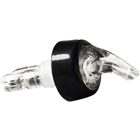 1 Pièces Becs à Liqueur, Bec Verseur Alcool Auto-Pour 3cl, Bouchon Bouteille Vin, Transparent/noir, Plastique Ephé 4 1 Pièces Becs à Liqueur, Bec Verseur Alcool Auto-Pour 3cl, Bouchon Bouteille Vin, Transparent/noir, Plastique Ephé – Image 4