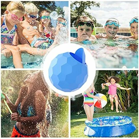 Ballon D'eau Réutilisable à Remplissage Rapide Auto-scellant, 1 Boule D'eau Colorée Rechargeable Pour Enfants Et Adultes, Balle Cascade 2022 Pour Jeux De Piscine Et Fête D'été Ephé 3 Ballon D'eau Réutilisable à Remplissage Rapide Auto-scellant, 1 Boule D'eau Colorée Rechargeable Pour Enfants Et Adultes, Balle Cascade 2022 Pour Jeux De Piscine Et Fête D'été Ephé – Image 3
