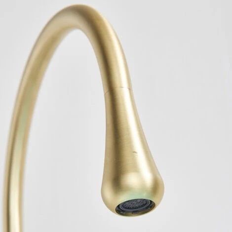 Robinet Mitigeur Monocommande Haut Or En Pour Lavabo Salle De Bain 2 Robinet Mitigeur Monocommande Haut Or En Pour Lavabo Salle De Bain – Image 2