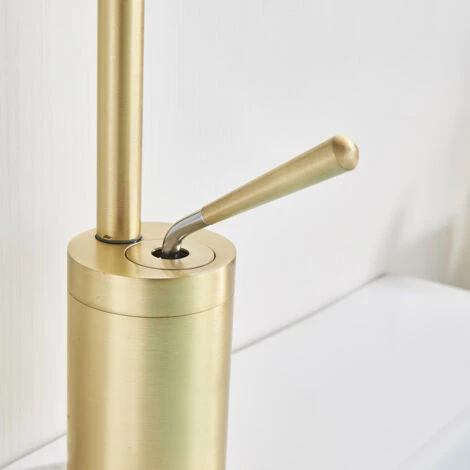 Robinet Mitigeur Monocommande Haut Or En Pour Lavabo Salle De Bain 4 Robinet Mitigeur Monocommande Haut Or En Pour Lavabo Salle De Bain – Image 4