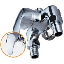 Mitigeur De Douche,Mitigeur Douche Ensemble Robinet De Salle De Bain Chauffe-eau Solaire Mitigeur En Laiton Exposé D'eau Chaude Et Froide G1/2 Interrupteur De Douche -Grohe || Hansgrohe Soldes Magasin 67810985 4