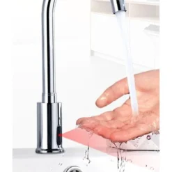 Robinet à Induction Lavabo Infrarouge Automatique Sans Contact Intelligent 7 Robinet à Induction Lavabo Infrarouge Automatique Sans Contact Intelligent -Grohe || Hansgrohe Soldes Magasin 68904371 3