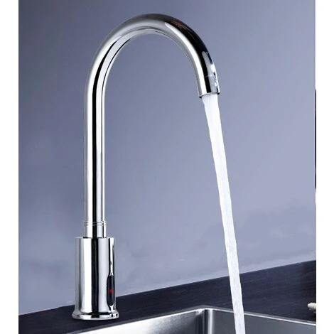 Robinet à Induction Lavabo Infrarouge Automatique Sans Contact Intelligent 4 Robinet à Induction Lavabo Infrarouge Automatique Sans Contact Intelligent – Image 4