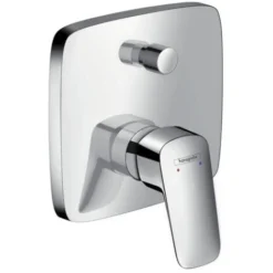 Mitigeur Monocommande De Baignoire LOGIS DN 15, Chromé Caché HANSGROHE