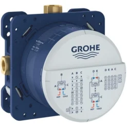 Grohe Rapido SmartBox Corps Encastré Universel 1/2, 3 Sorties (35604000)