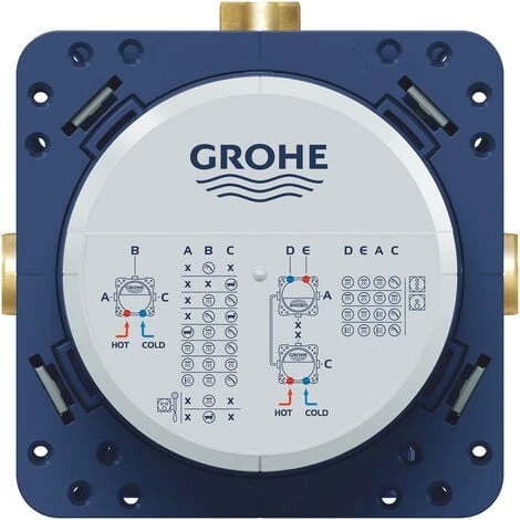 Grohe Rapido SmartBox Corps Encastré Universel 1/2, 3 Sorties (35604000) 2 Grohe Rapido SmartBox Corps Encastré Universel 1/2, 3 Sorties (35604000) – Image 2
