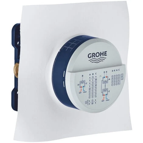 Grohe Rapido SmartBox Corps Encastré Universel 1/2, 3 Sorties (35604000) 5 Grohe Rapido SmartBox Corps Encastré Universel 1/2, 3 Sorties (35604000) – Image 5
