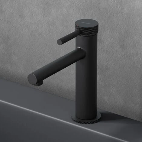Sogood Robinet Mitigeur Noir Mat Pour Lavabo Ou Vasque Design 18,1cm 1 Sogood Robinet Mitigeur Noir Mat Pour Lavabo Ou Vasque Design 18,1cm