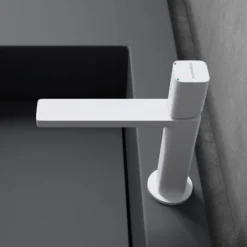 Sogood Robinet Mitigeur Blanc Pour Lavabo Ou Vasque De Salle De Bain 19,6 Cm Design Minimaliste -Grohe || Hansgrohe Soldes Magasin 71432386 3