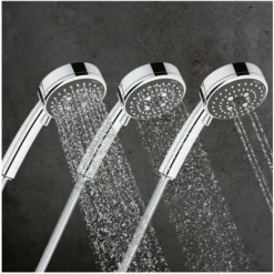 GROHE Robinet De Douche Thermostatique Precision Feel, Pommeau De Douche Vitalio Comfort 3 Jets, 34791000 5 GROHE Robinet De Douche Thermostatique Precision Feel, Pommeau De Douche Vitalio Comfort 3 Jets, 34791000 -Grohe || Hansgrohe Soldes Magasin 72603820 3