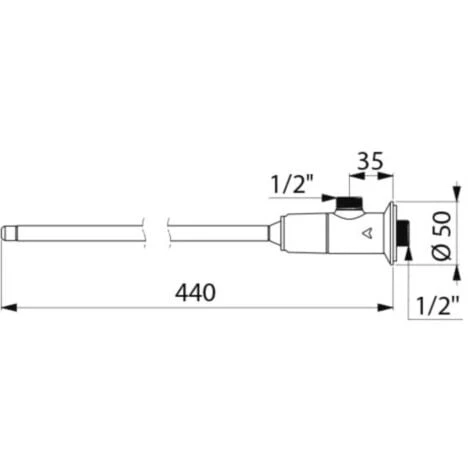 Robinet De Lavabo Temporisé à Commande Fémorale Pour Alimention Encastrée Delabie 2 Robinet De Lavabo Temporisé à Commande Fémorale Pour Alimention Encastrée Delabie – Image 2