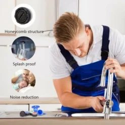 Lot De 12 Aérateur De Mousseur Robinet M16.5/M18.5/M21.5/M24, Mousseur Robinet Filtre, Insert Embout Robinet Cuisine De Filetage Externe Economiseur D'eau Avec 4 Clé Pour Salle De Bain Maison -Grohe || Hansgrohe Soldes Magasin 75244559 5